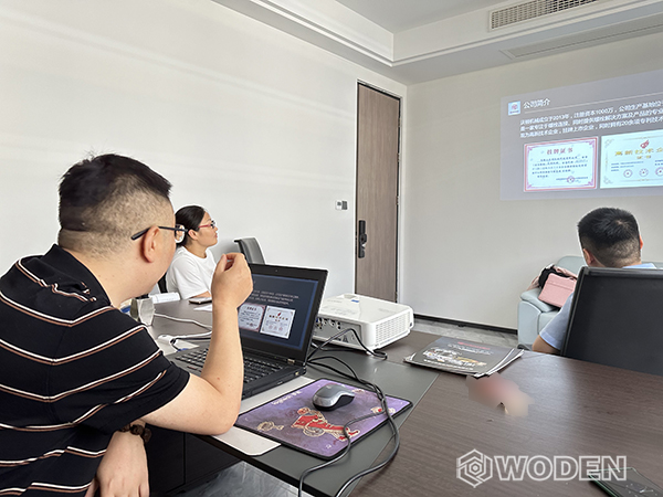 風(fēng)電外資企業(yè)前來沃頓戰(zhàn)略工廠參觀考察